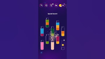 Get color special level 8 | Mobile Game |#shorts #bottle #color #game