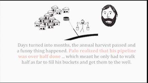 The Bucket or the Pipeline   a practical parable