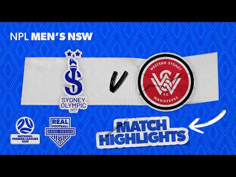NPL Men's NSW Round 7 Highlights –Sydney Olympic v WSW — football highlights