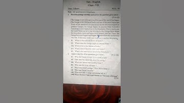 7th class English paper 2024 💯#realpaper #alphastudywell #7thclass#punjabeducation #punjabistudents