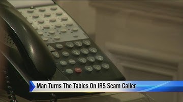 Man turns tables on IRS scam caller