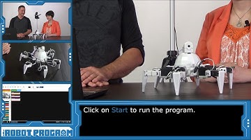 The Robot Program 009 - Getting Six Hexapod Robot to Move