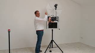Aufbau Fotobox