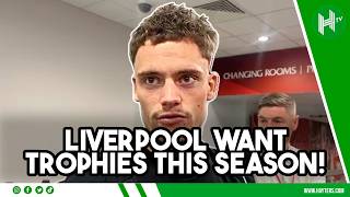 Liverpool want to WIN trophies! | Florian Wirtz