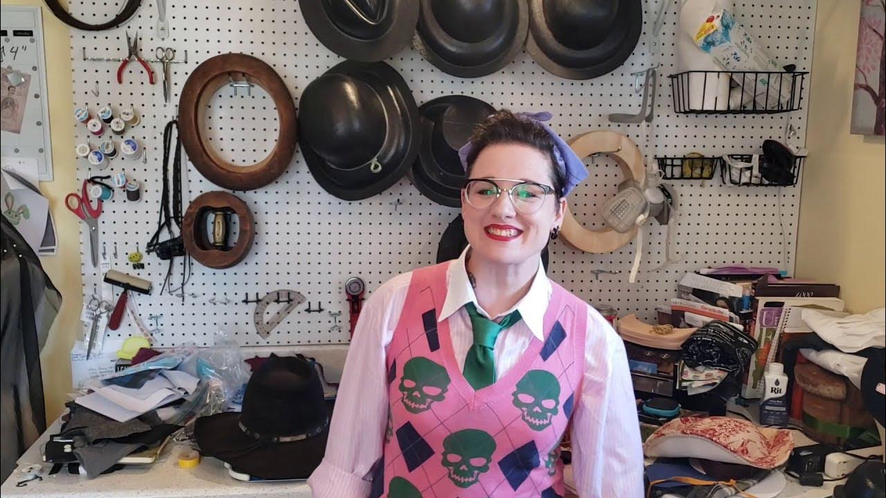 At Home Hat Making 101 How to Clean and Reshape YouTube