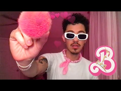 💖Asmr Ken Does Your Barbie Makeup Roleplay 🎀👩🏼‍🎤👛✨ | ASMR Visuals