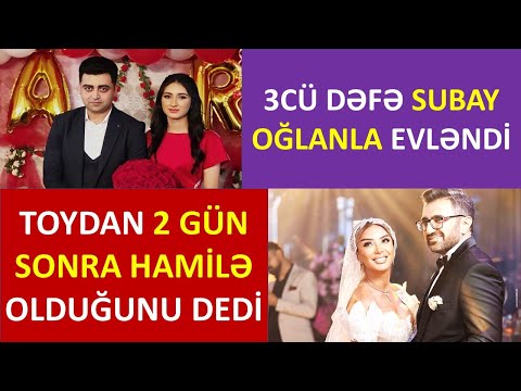 2023CÜ İLDƏ EVLƏNƏN MƏŞHURLAR