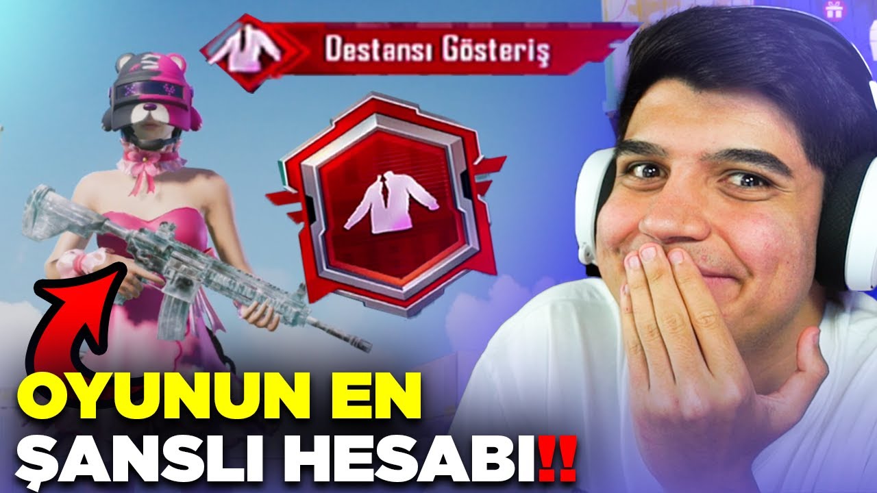 OYUNUN EN ŞANSLI TAKİPÇİ HESABINI BULDUM!! 😮 KEL KUTU AÇILIMI | PUBG Mobile