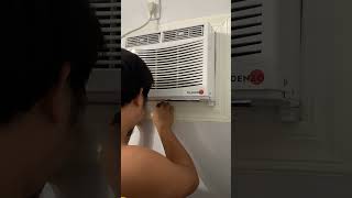 fujidenzo cutie aircon with foam lol