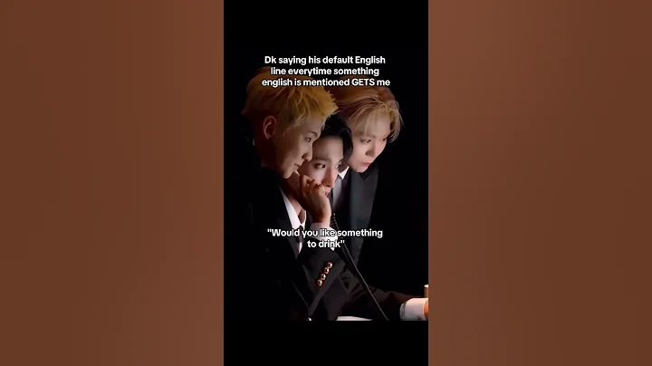 Dk's default english😂 #dk #hoshi #seungkwan #seventeen #svt