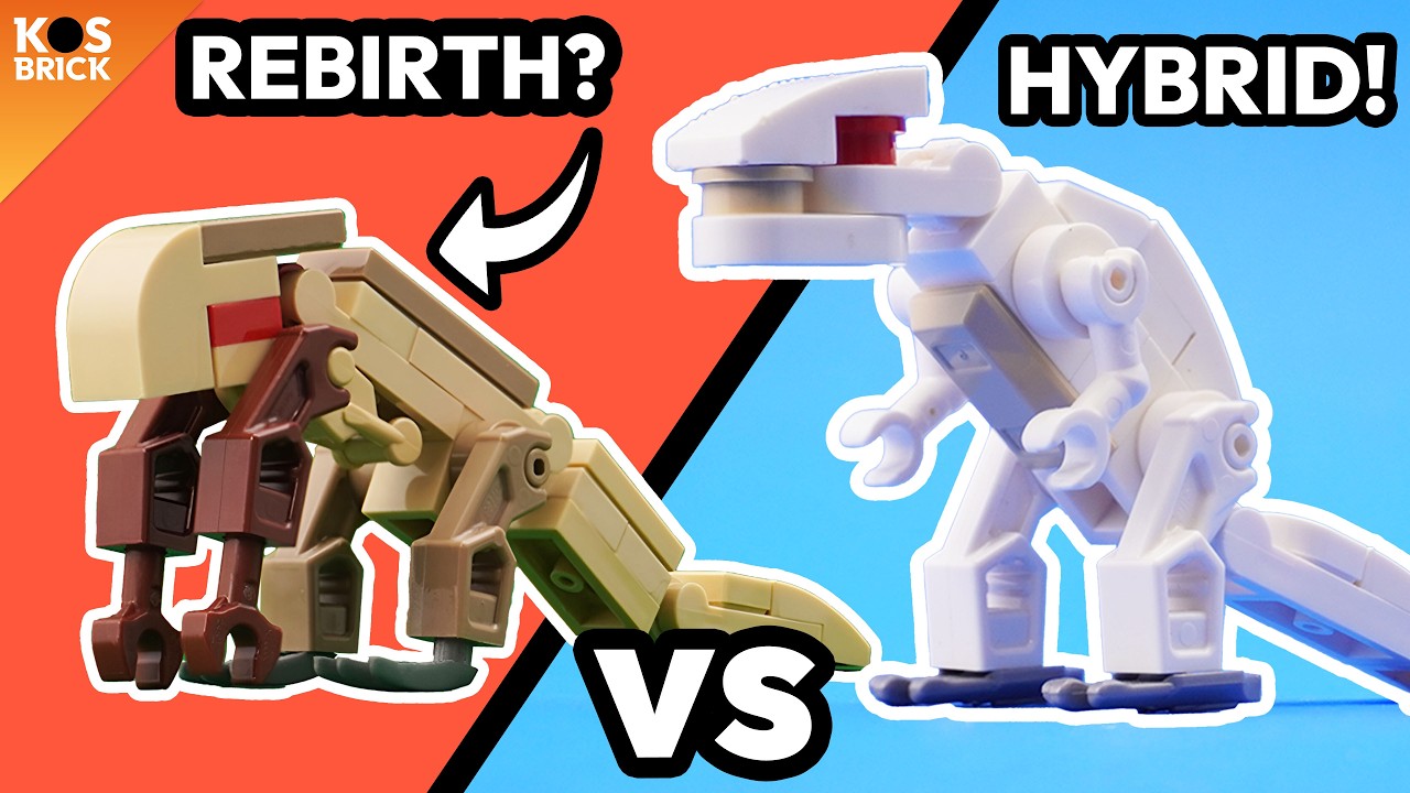 I've built Lego mini JURASSIC WORLD & REBIRTH!