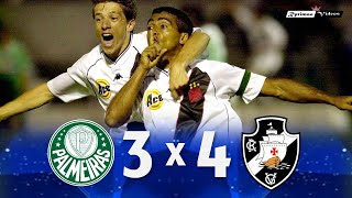 Palmeiras 3 x 4 Vasco (Romário Hattrick) ● 2000 Mercosul Cup Final Extended Highlights & Goals HD