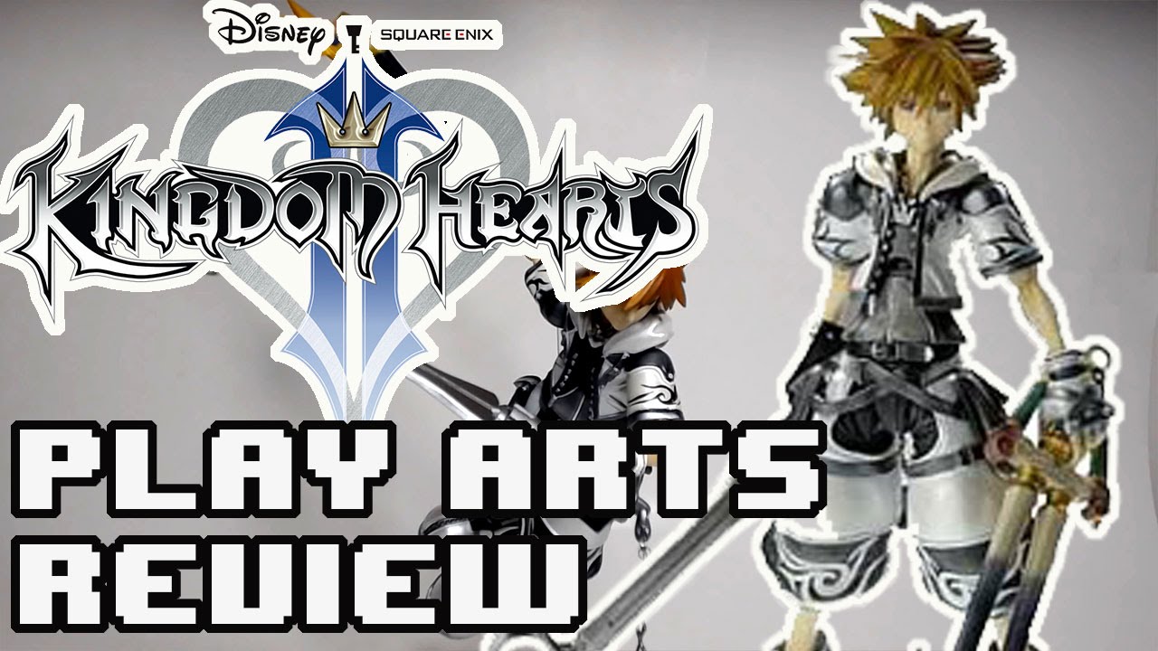 kingdom hearts ii play arts sora final form figure review youtube sora final form