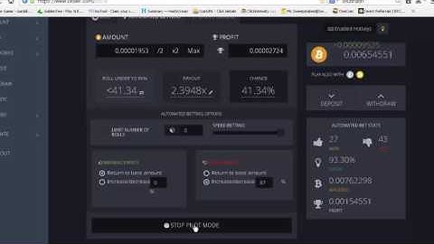 Earn 1 btc in 1 minute see the proof very fast (Bitsler Bot and Script Hack Bitcoin 2017)