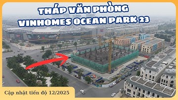 [Cập nhập 12/2025] Liệu năm 2026 Tháp văn phòng tại Vinhomes Ocean Park 23 có cất nóc không?