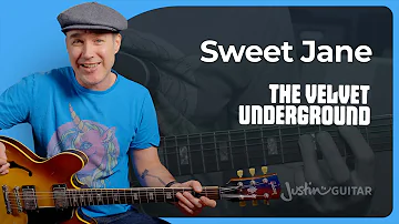 Sweet Jane by Velvet Underground | Guitar Lesson