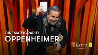 Oppenheimer wins Cinematography | EE BAFTA Film Awards 2024