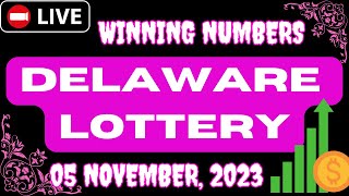 Delaware Night Lottery Draw Results - 05 Nov, 2023 - Play 3 - Play 4 -Multi-Win Lotto - Powerball