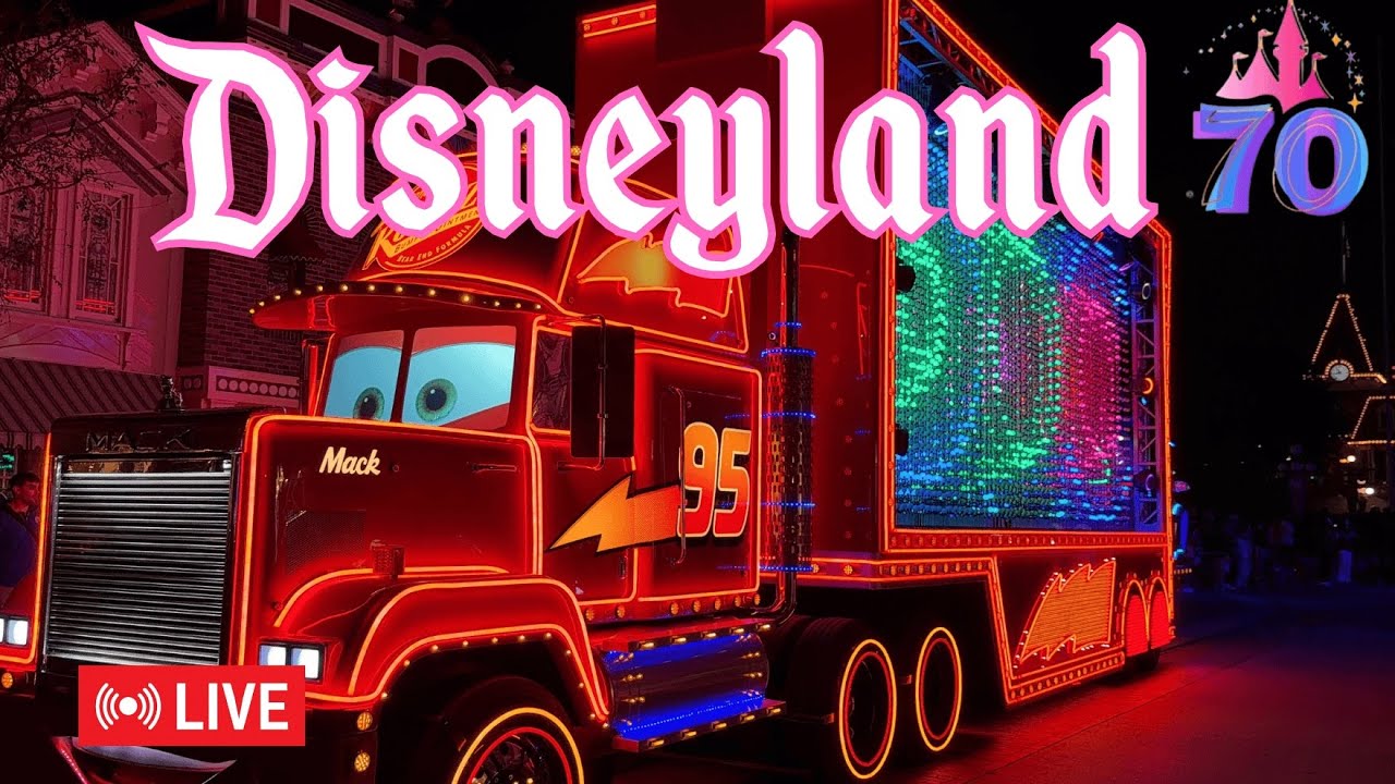 🔴LIVE from Disneyland (Jan 31, 2026)! Paint the Night Parade Returns  Wondrous Journeys Fireworks