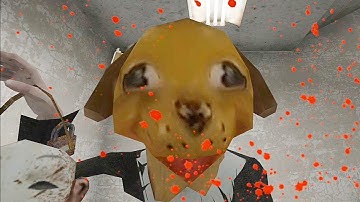 Evil Nun Dog Mask Game Over Scene