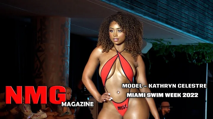 MODEL - KATHRYN CELESTRE - MIAMI SWIM WEEK - Black...