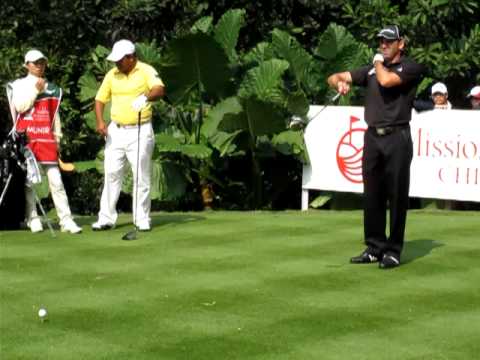 Sergio Garcia at Mission Hills Golf Club
