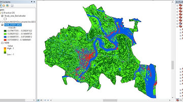 NDBI | How to Calculate Normalized Difference Built-up Index in ArcGIS