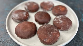 Шоколадно-ягідне ТІСТЕЧКО МОТІ з рисового тіста в домашніх умовах 😍 Рецепт від Лізи Глінської 🌸