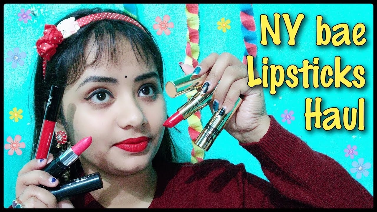 NYbae Lipsticks Haul + Unboxing💋 | Nybae Runway Lipsticks | Nybae Super Matte Lipsticks |