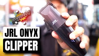 Yes, The NEW JRL Onyx Clipper Is FIRE | BEST Clippers For Barbers