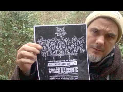 SCOUR Announces Exclusive Livestream W/ Special Guests Shock Narcotic January 29th - Tix On Sale NOW