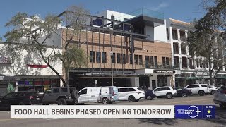St. Pete's new Central Avenue food hall begins phased opening Thursday