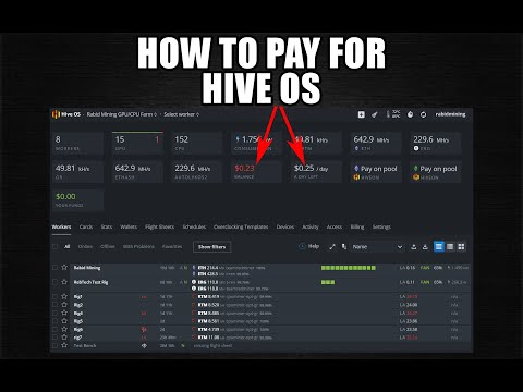 How To Pay For HIVEOS