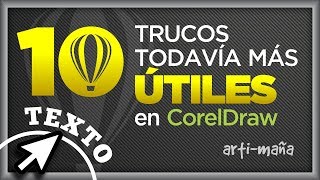 ✅10 TRUCOS para CorelDRAW 2022 Parte 3