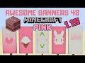 ✔ 5 AWESOME MINECRAFT BANNER DESIGNS WITH TUTORIAL! #48 [LOOM]