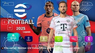 EFOOTBALL PES 2025 PPSSPP UPDATED UPDATED DIRECT LINK MEDIAFIRE