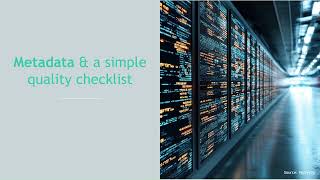 DoorCE – Data Governance for Open Public Data | Lesson 3: Licences, Formats & Data Quality