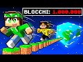 CAMMINO 1.000.000 BLOCCHI su MINECRAFT!