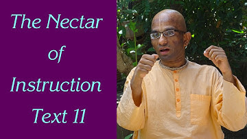 Bhakti Shastri (041) - The Nectar of Instruction Text 11