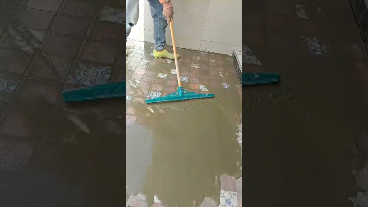 Grouting Floor Tiles with Regular Cement – Strong & Seamless Finish!