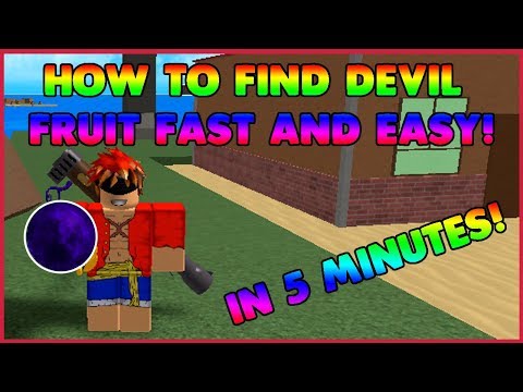 How To Find A Devil Fruit Fast One Piece Millennium Roblox Youtube - how to find a devil fruit fast one piece millennium roblox