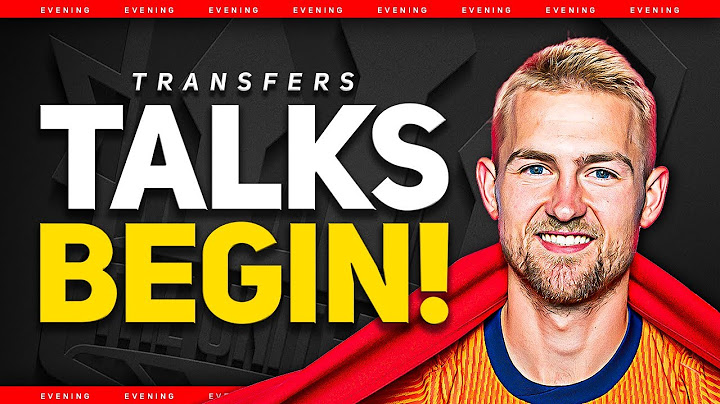BREAKING! DE LIGT Talks BEGIN! Man Utd Transfer News