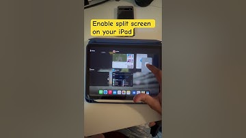 Split screen on iPad #appleipad #apple