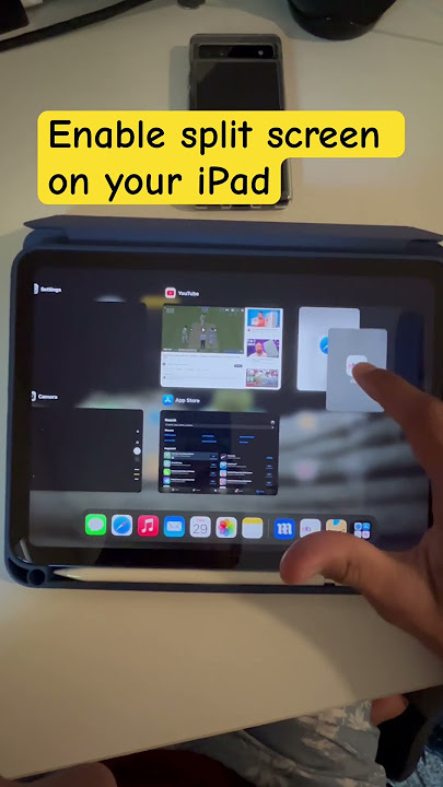 Split screen on iPad #appleipad #apple
