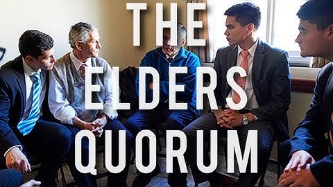 Bonus Episode #7 - A Quick Look at the Handbook - The Elders Quorum