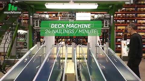 Mychrome Deck machine D-2000HYD/Assembly machine SMS-1000