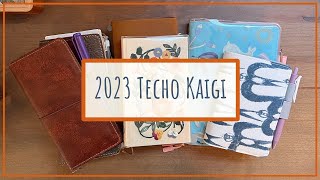 2023 PLANNER/ JOURNAL LINEUP | Techo Kaigi | HOBONICHI, TRAVELER'S NOTEBOOK