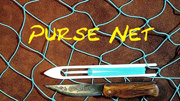 Purse Net - Net Making - How to Make a Shaped Purse Hammock Net - Easy to Follow Net Making Tutorial