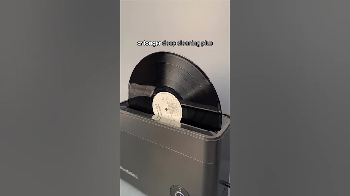 Humminguru Ultrasonic Cleaner for Vinyl Records ✨ 30 Sec Overview