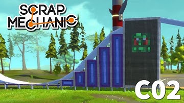 C02- Evel Knievel | Scrap Mechanic Challenge with Lyte